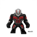 Marvel Action Figure Mini Block Adult Super Hero Series Iron Man Spider Man Assembled Block Children's Puzzle Toy Gift