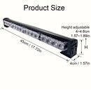 16 LED High Power 12V Car Truck LED Strobe Light Fireman Police Flashing Emergency Warning lights Red Blue Yellow White Green