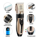 Dog Professional Hair Clipper Electrical Grooming Trimmer for Pets USB Rechargeable Cat Shaver Animals Haircut Machine