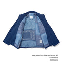 New Spring And Autumn Indigo Jacket Handmade Plant Indigo Jacket Casual Suit Jacket Retro French Workwear