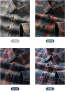 The Northline Flannel | 100% Cotton Brushed Plaid Overshirt