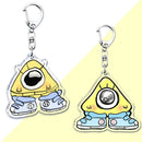 Cartoon Cute Keychain Key Chain Ring for Bag Cipher Baby Keyring Jewelry Anime Gravity Fans Halloween Christmas Gifts