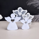 Cute Angel Candle Silicone Mold DIY Handmade Soap Angel Shape Plaster Drip Gel Epoxy Resin Mould Easter Aromatherapy Candle Mold
