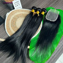 The Bone-Straight Crown | Virgin Brazilian Hair Bundles 8-30 Inch