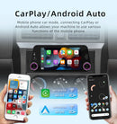 ESSGOO 5 Zoll Kabelloses Carplay Autoradio 1Din MP5 Player Autoradio Stereo Touchscreen 1280x720 Universal Multimedia Player