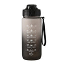 Bounce Farbverlauf Wasserbecher Student Mode Wasserflasche 700ML Einfache Fitness Outdoor Sport Trinkflasche mit Strohhalm