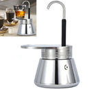 Single/Double Tube Espresso Maker Easy To Operate & Quick Cleanup Pot Italian Coffee Machine Maker 1/2/4 Cups Gift for Man Women