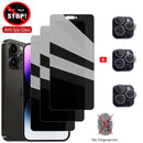 Blickschutz-Panzerglas für iPhone 15 14 13 12 Pro Max Anti-Spionage Displayschutzfolie iphone i14 pro max Spionageschutz Frontglas ihone 14 Plus aphone14 ProMax Blickschutzfolie Apple 14 Pro Kamerafolie