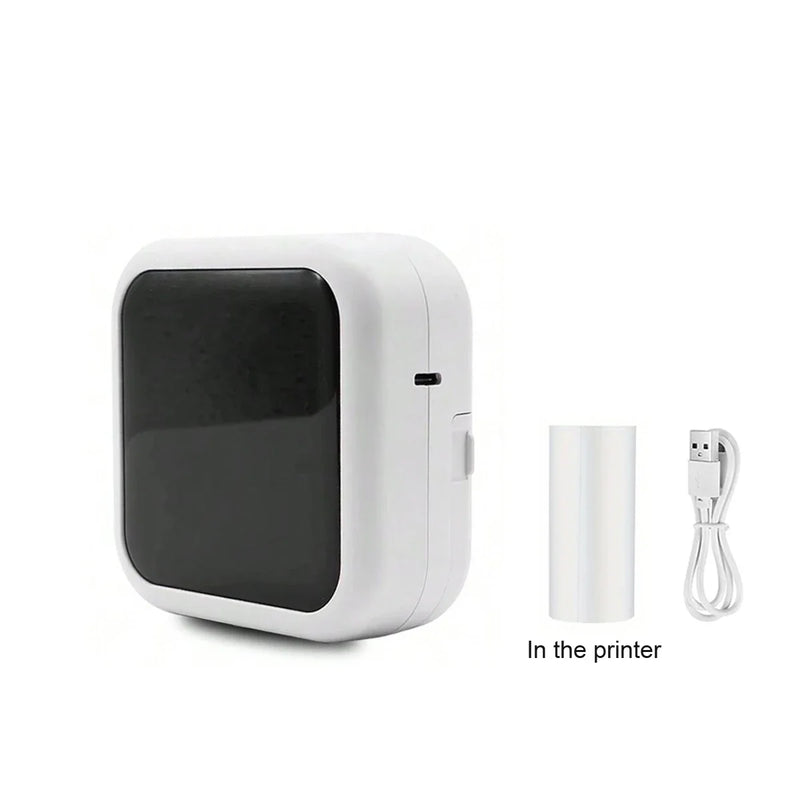 Mini Printer, Portable Thermal Photo Printer, Inkless Sticker Maker Machine for Notes, Photos, Stickers, Labels