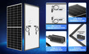 The Sun Harvester | 300W 10BB N-Type Monocrystalline Solar Panel (25% Efficiency)