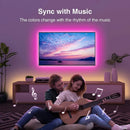 Led Strip Lights Rgb 5050 Wifi Alexa Led Lights Strip RGB Led Tape Light APP Control Color Changing Lights Decoration Christmas