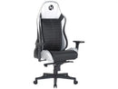 Gamer Techni Sport Reclining Swivel Black and Silver TS62 Chair
