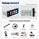 ESSGOO Single 1DIN 6.86" Android 14 4+64G Universal Car Stereo Radio CarPlay Android Auto Bluetooth USB Type-C Wifi FM GPS Navi