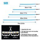 OKEEN LED Auto-Tagfahrlicht mit sequenziellem Start-Scan DRL Universelles Tagfahrlicht Blinkerlampe Auto Scheinwerferleisten 12V