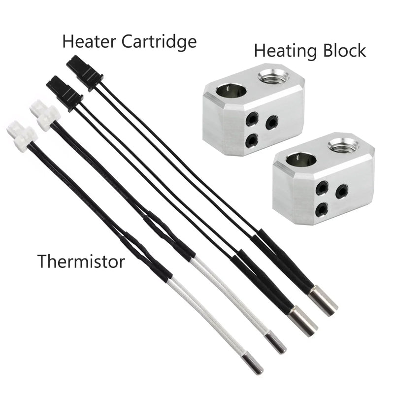 For Prusa MK4 Printer Kit Cartridge Heater 24V 40W Heating Tube Heating Rod for Prusa MK4 Extruder Kit  3D Printer Mk4 Hotend