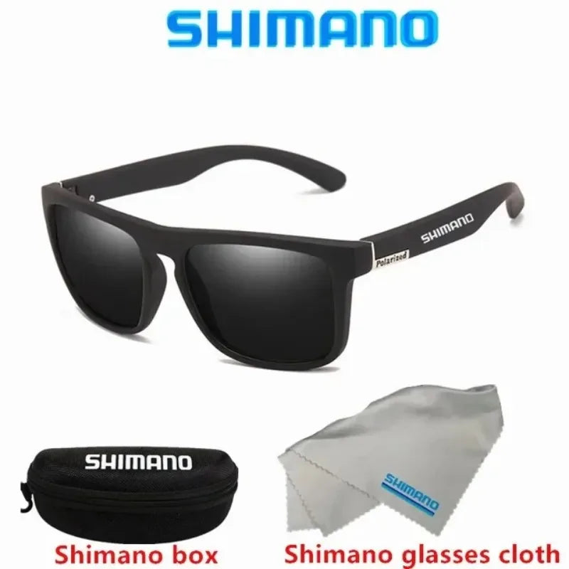 New SHIMANO  polarized sunglasses UV400 men's and women's outdoor hunting, fishing, cycling sunglasses