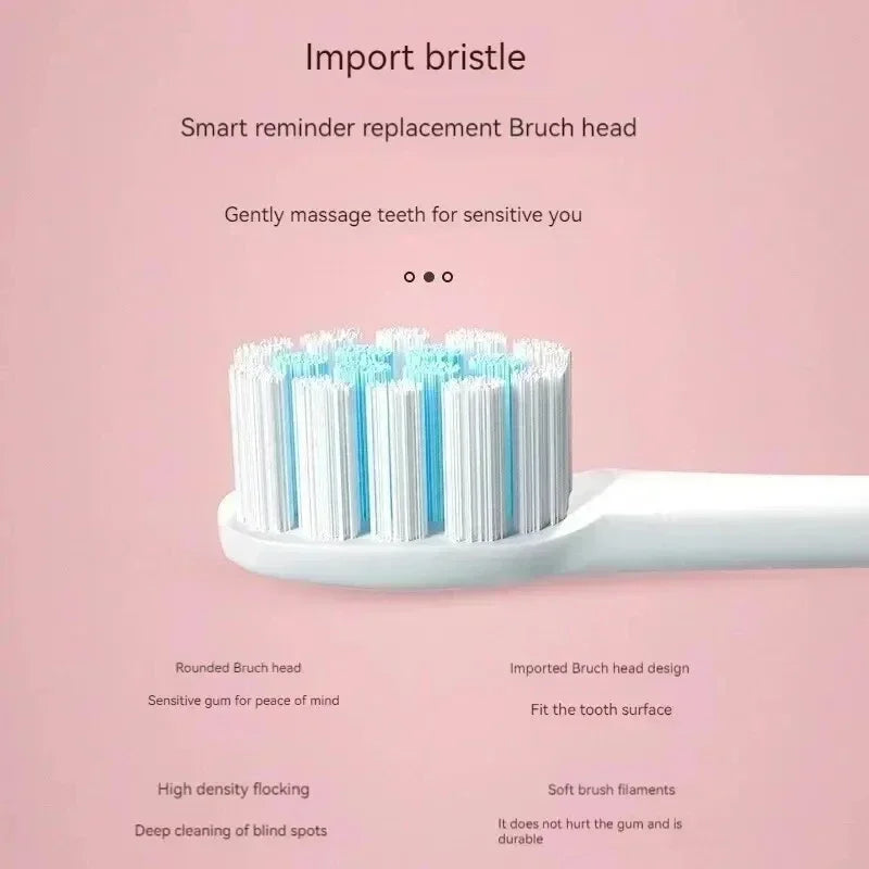 Xiaomi Six Speed Mode Electric Ultrasonic Toothbrush Home Soft Hair Waterproof USB Charge Tooth Cleaner Automatic Couple Set New