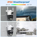 BESDER 5K 10MP WiFi Surveillance Camera 5Ghz Dual Lens Real-time intercom AI Human Detect 8MP 4K Outdoor Security PTZ IP Cameras