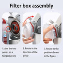 The Airguard | 26-in-1 Half-Face Respirator with Organic Vapor Filters