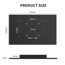 13.3 inch Touch Screen Monitor FHD 1920X1080 Suitable for Phone Laptop Inside Speaker Compatible with HDMI VGA USB AV Type-C