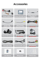 Hizpo 2 din Android 13 Car Radio for Volkswagen VW Touareg Multivan T5 Transporte 2004-2009 Carplay Multimedia GPS Autoradio RDS