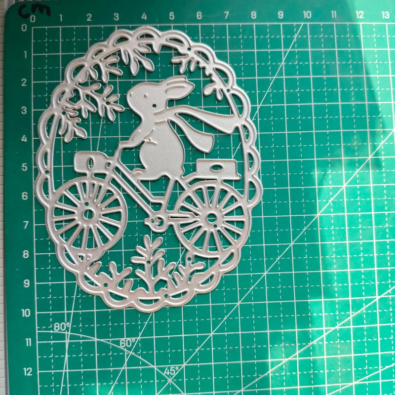 Easter Rabbit Scrapbooking Die Cut Carbon Steel Mold DIY Greeting Card Making Embossed Template Crafts Cutting Dies New Arrivals