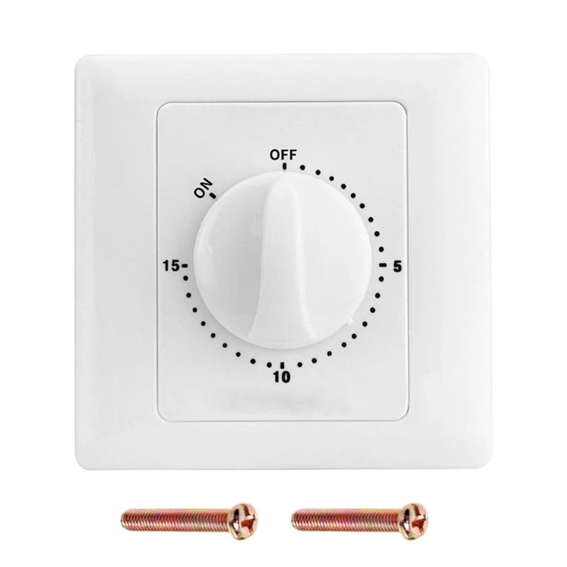 Digital Timer Control Switch Socket Cover Plate Countdown Timer Household Countdown Time Switches Socket Easy to Use