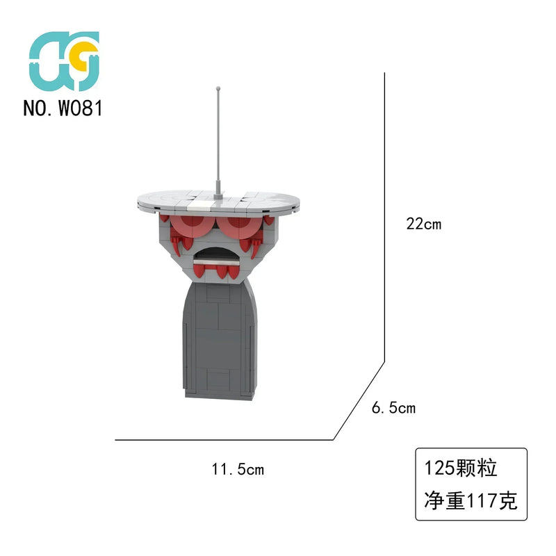 Sprunki Blocks Toys Sprunki Incredibox Building Blocks Model Children's Educational Oren Wenda Building Block Toys for Kids Gift