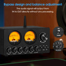 Nobsound EQ5 PRO Mini 5-Band EQ Preamp Stereo Bluetooth Equalizer Home Desk Audio Processor with VU Meter