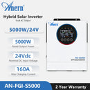Helios Vector Pro | Pure Sine Wave Hybrid Solar Inverter (3.6KW–6.5KW MPPT)