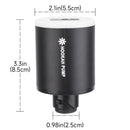 Electric Hookah Pump with 1300 mAh Rechargeable Battery Led Light Mini Portable Charcoal Coal Shisha Starter Helper 16 Colors