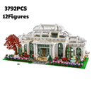 3792pcs 2024 NEW 21353 The Botanical Garden Model Building Blocks Street View Bricks DIY Toys For Children Adult Christmas Gifts