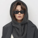 The North Wind | Merino-Blend Knitted Balaclava for Winter Commuters