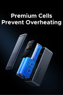 The Nexode Citadel | 200W 25000mAh Retractable-Cable Power Bank
