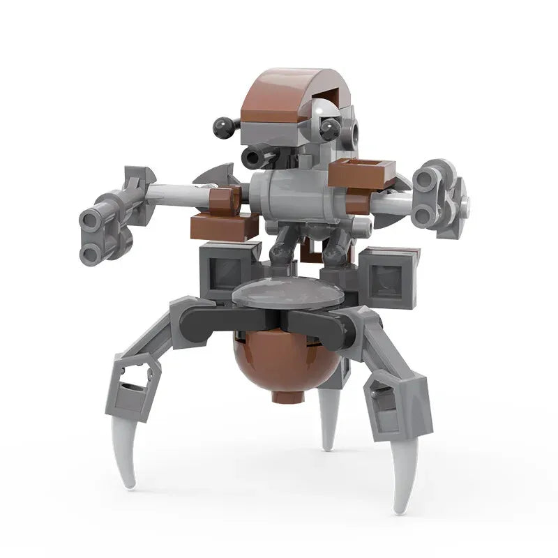 Space Wars Destroyer Droid Droideka Building Blocks Sets Droideka The Clone Robot Creative Building Blocks for Kids Gift