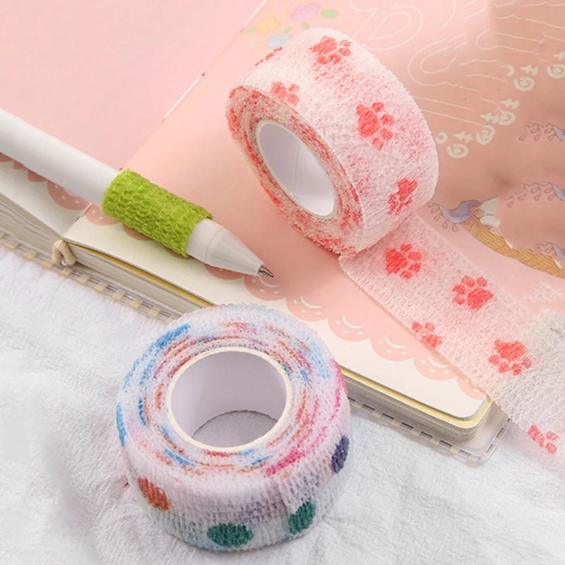 1 Pcs Finger Bandage Self-adhesive Tape Student Writing Finger Guard Cartoon Anti-wear Anti-cocoon Stationery Finger Guard