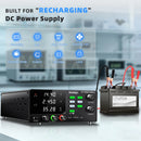 60V 20A Adjustable Laboratory Power Supply, 1200W High-precision Bench Power Supply for Battery Charging, OCP, Memory Storage
