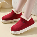 Warm Furry House Slippers Women Men Winter New Fashion Comfort Plush Slippers Home Indoor Outdoor Soft Thick Sole Cotton Shoes