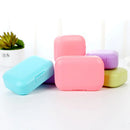 2 Sizes Soap Box Soap Case Dishes Waterproof Leakproof Soap Box Box Cover 4 colors Bathroom Accessories Toilet Laundry Soap Box