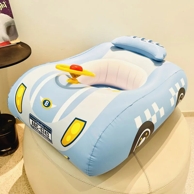 ROOXIN Baby Swim Seat Ring Tube Car Swimming Seat Ring For Child Kid Swimming Seat Circle Float Swim Pool Water Play Equipment