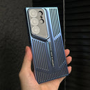 Luxury Heat Dissipation Cooling Case For Samsung Galaxy S25 S24 Ultra S23 Plus S22 Camera Protection Shockproof Bumper Cover