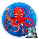 Summer Round Beach Towels Undersea Octopus Circle Bath Shower Towel With Drawstring Storage Bag Yoga Mat Blanket toalla playa