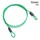 0.5/1/2Meters Bicycle Lock Wire Cycling Strong Steel Cable Lock MTB Road Bike Lock Rope Anti-theft Safety Bicycle Accessory
