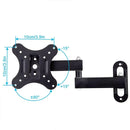 TV Monitor TV Mounts LCD LED Monitor Wall Mount Bracket Adjustable TV Screen Holder TV Frame Support For 10-27 Inches TV