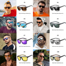 ZENOTTIC Polarisierte Sonnenbrille Damen Herren Leichtes TR90 Gestell UV400 Schutz Eckige Sonnenbrille 2022 2023