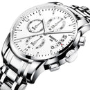 NIBOSI Watch Men Top Brand Luxury Blue Male Date Quartz Mens Watches Waterproof Sport Watch Clock Wristwatch Relogio Masculino