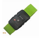 PP Luggage Belt 3 Digit Combination Luggage Strap with TSA Lock Travel EssentialsTravel Luggage Straps Suitcase Belts Adjustable