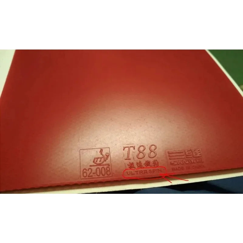 SANWEI T88 ULTRA Spin Table Tennis Rubber Half-sticky Speed Training Pimples In Original SANWEI Ping Pong Sponge