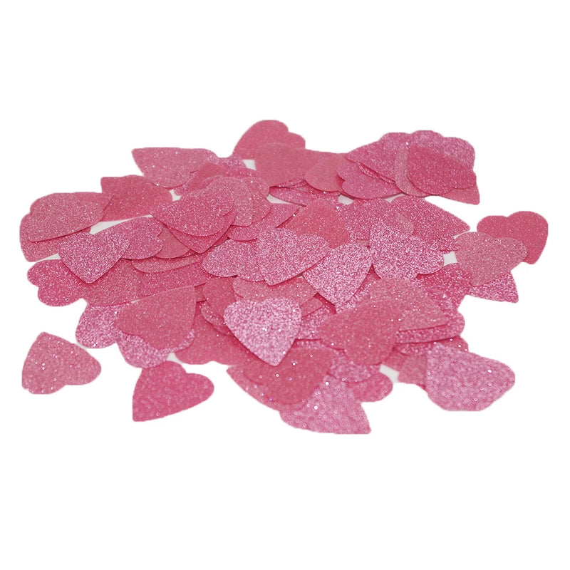 15G Glitter Heart Confetti Pink White Dining Table Confetti Birthday Wedding Table Scattered Diy Decorations Baby Shower
