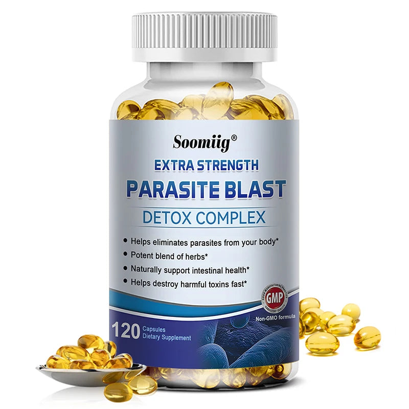 Parasite Detox - Gut Health Supplements - Gut Health - Boosts Immune System - Supports Cleansing and Detoxification